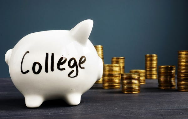 Piggy bank for college