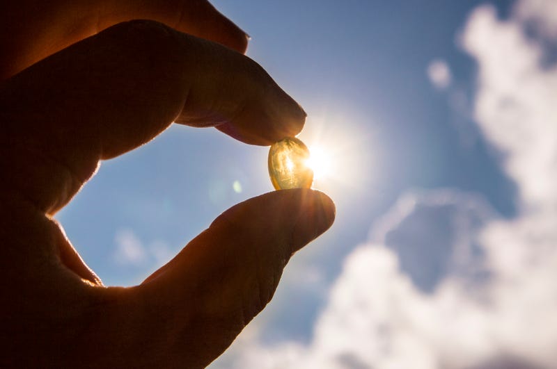 Vitamin D stock photo.