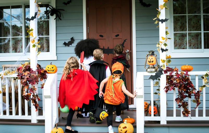 Halloween trick-or-treating