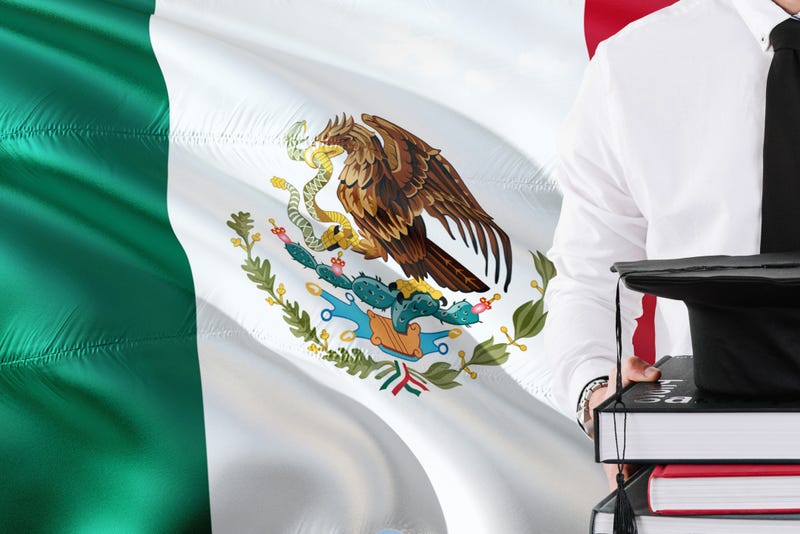graduacion bandera mexicana