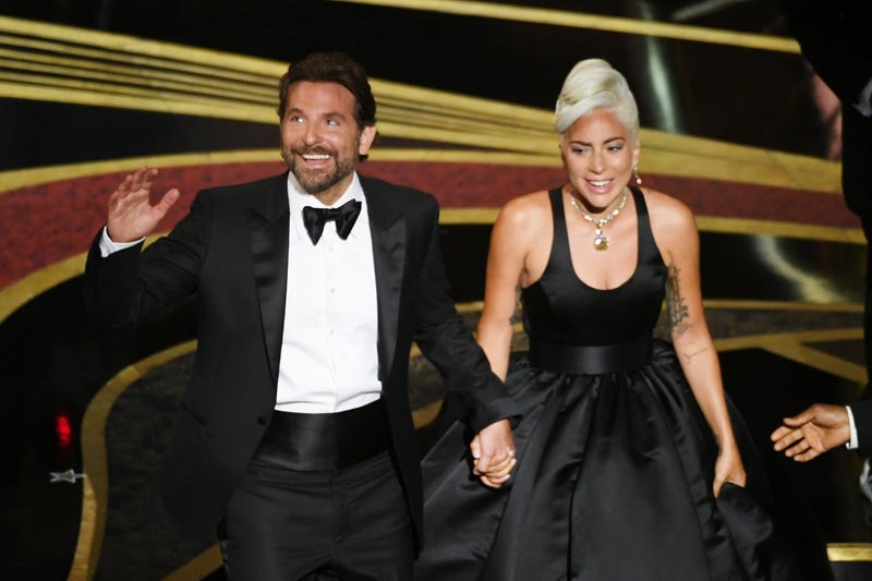 Bradley Cooper and Lady Gaga perform onstage during the 91st Annual Academy Awards