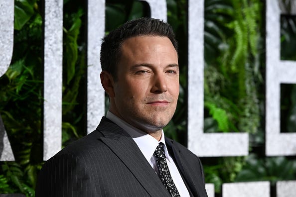 Ben Affleck walks the red carpet for his newest movie.