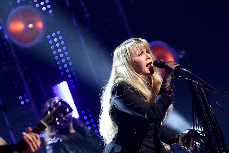 nductee Stevie Nicks performs at the 2019 Rock & Roll Hall Of Fame Induction Ceremony