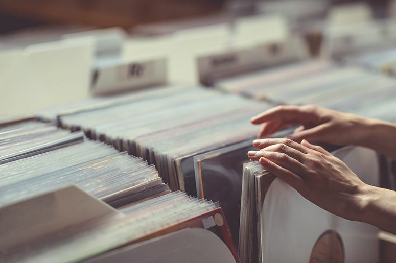 Record shopping