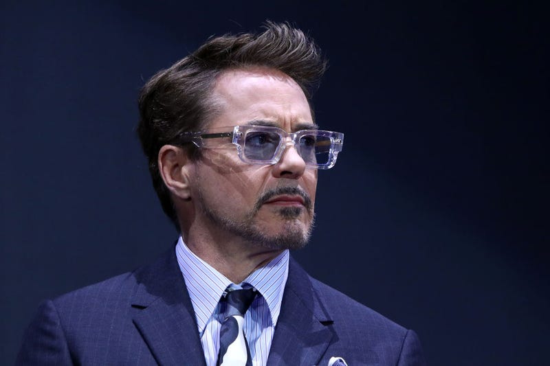 Robert Downey Jr. attends the fan event for Marvel Studios' 'Avengers: Endgame' South Korea premiere on April 15, 2019 in Seoul, South Korea.