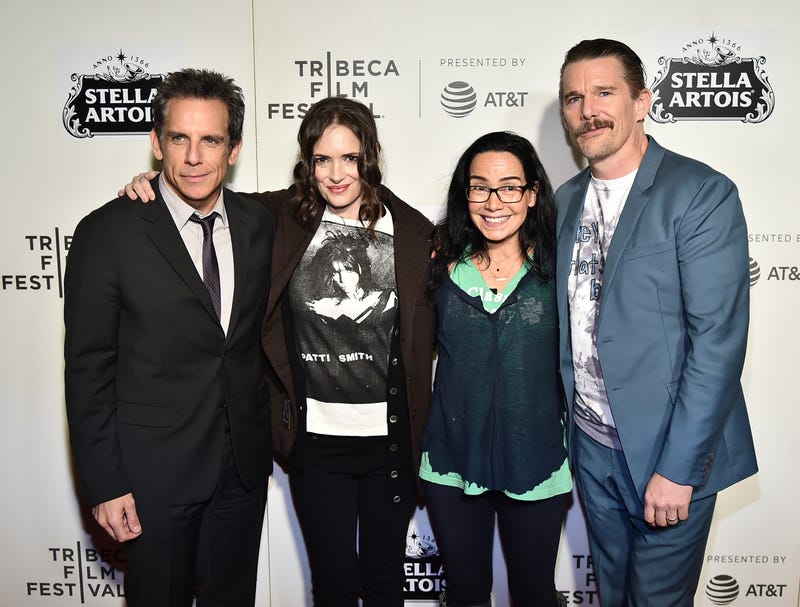 ben stiller, winona ryder, janeane garofalo and ethan hawke at reality bites anniversary