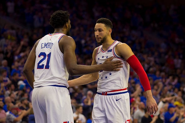 Joel Embiid, Ben Simmons