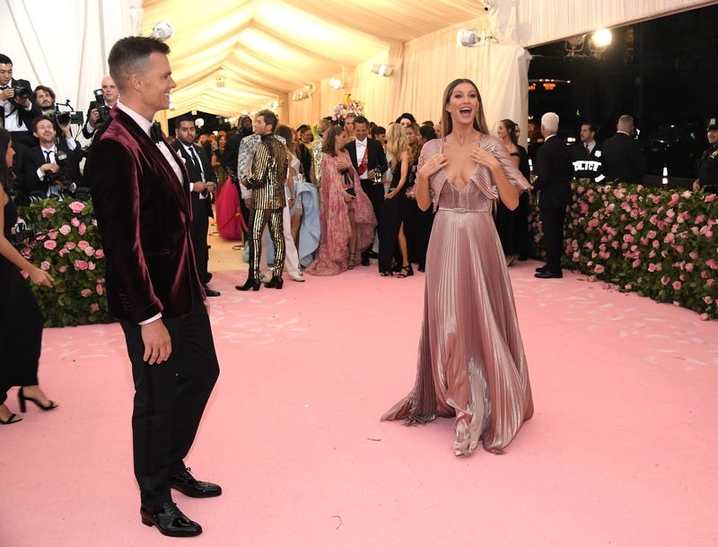 tom brady and gisele bundchen at the 2019 met gala