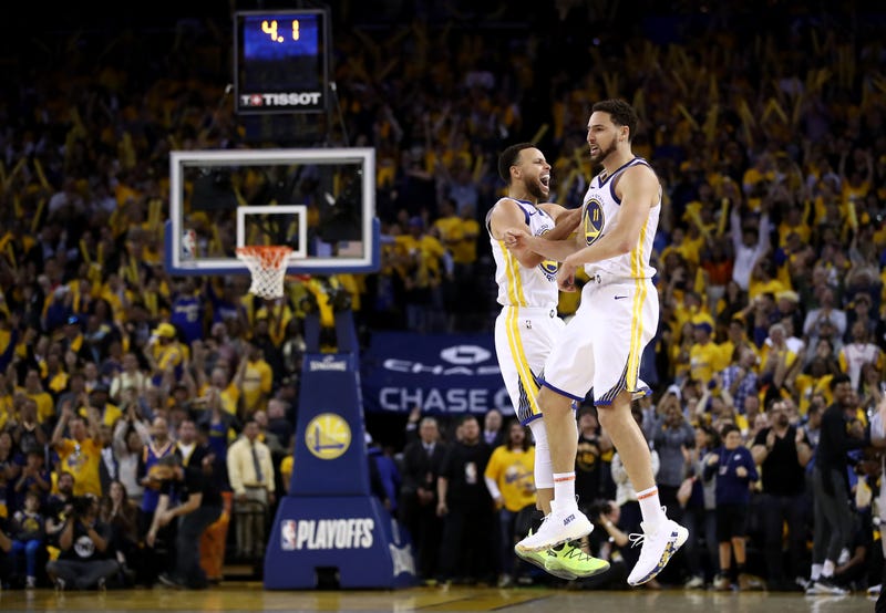 Steph Curry and Klay Thompson