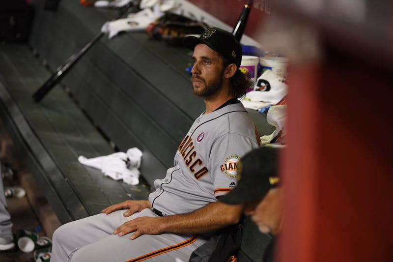 Madison Bumgarner is a three-time World Series Champion.
