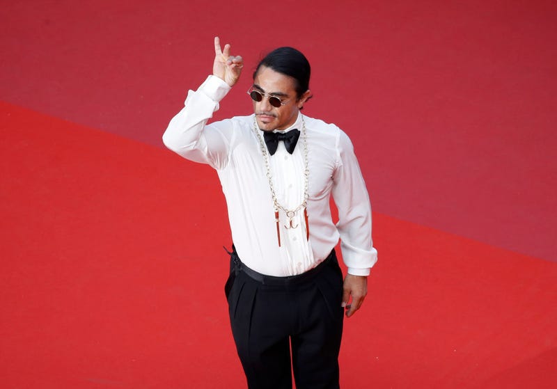 Nusret Gökçe aka Salt Bae attends the screening of "The Traitor" during the 72nd annual Cannes Film Festival on May 23, 2019 in Cannes, France.