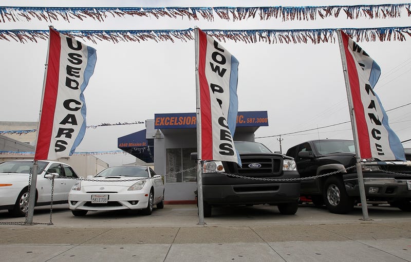 used car lot