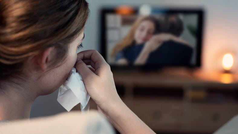 Crying During A Movie