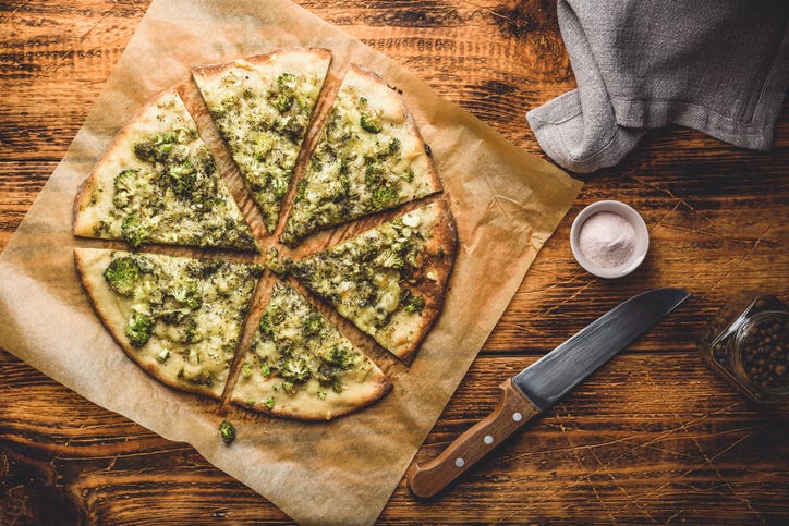 frozen cauliflower pizza