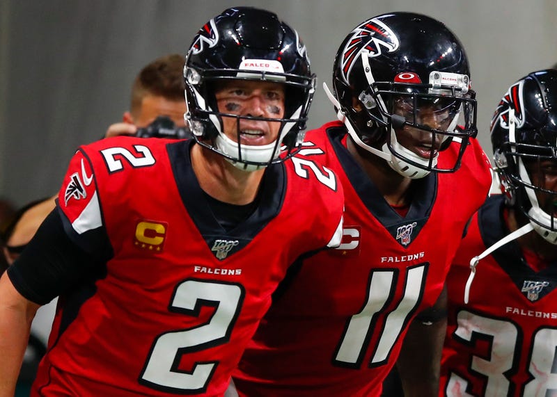 Matt Ryan and Julio Jones