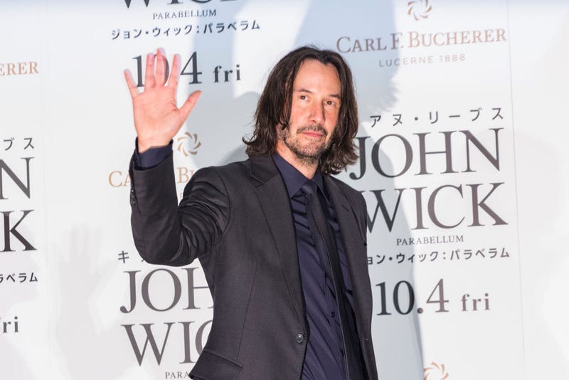 Keanu Reeves attends the Japan premiere of 'John Wick: Chapter 3 - Parabellum' at Roppongi Hills on September 10, 2019 in Tokyo, Japan