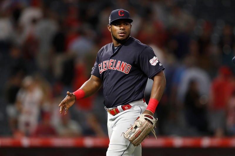 Yasiel Puig split the 2019 season with the Reds and Indians.
