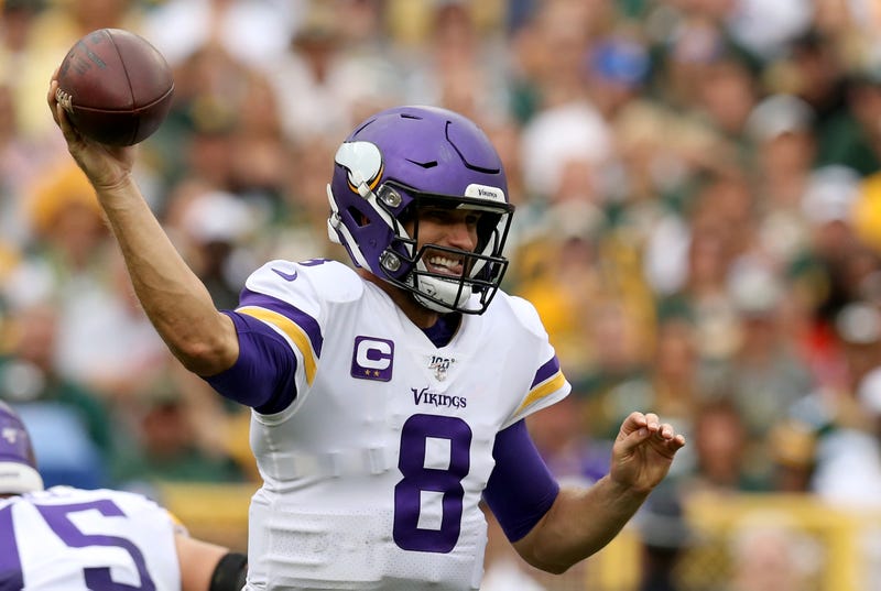 Kirk Cousins struggled in a key game Sunday for the Vikings.