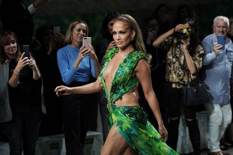 ennifer Lopez walks the runway at the Versace show during the Milan Fashion Week Spring/Summer 2020 on September 20, 2019 in Milan, Italy.