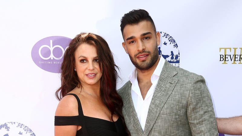 Britney Spears and Sam Asghari