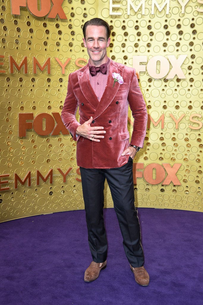 james van der beek at the 2019 emmy awards