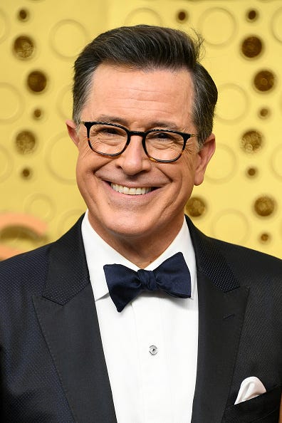 Stephen Colbert attends the 71st Emmy Awards at Microsoft Theater on September 22, 2019 in Los Angeles, California.