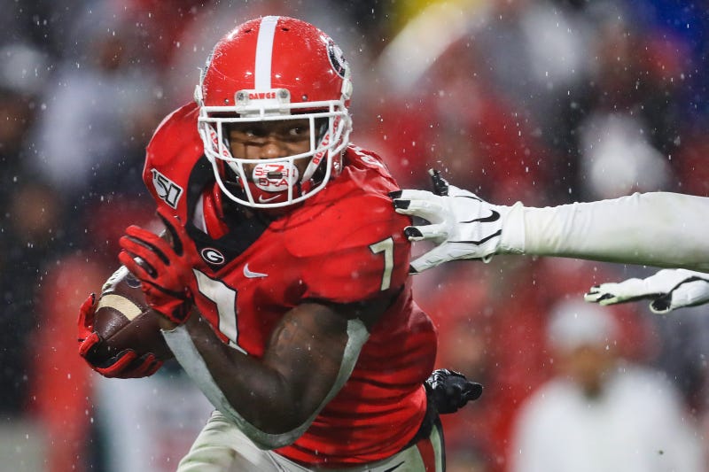 Will Georgia standout D'Andre Swift pique the Bucs' interest?