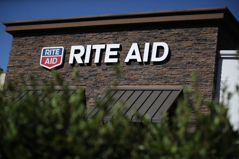 The Rite Aid log is displayed on the exterior of a Rite Aid pharmacy on September 26, 2019 in San Rafael, California.