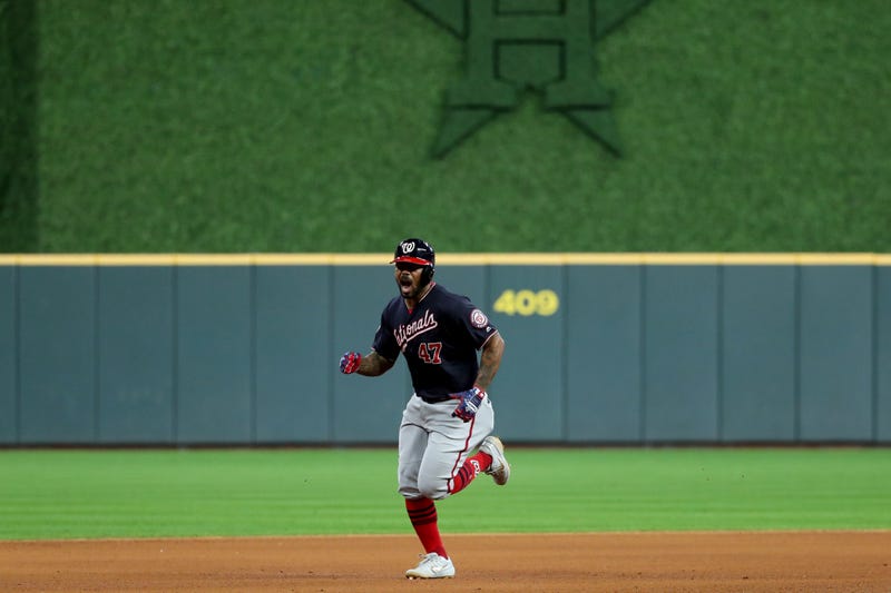 Howie Kendrick hit the game-winning home run in the 2019 World Series.