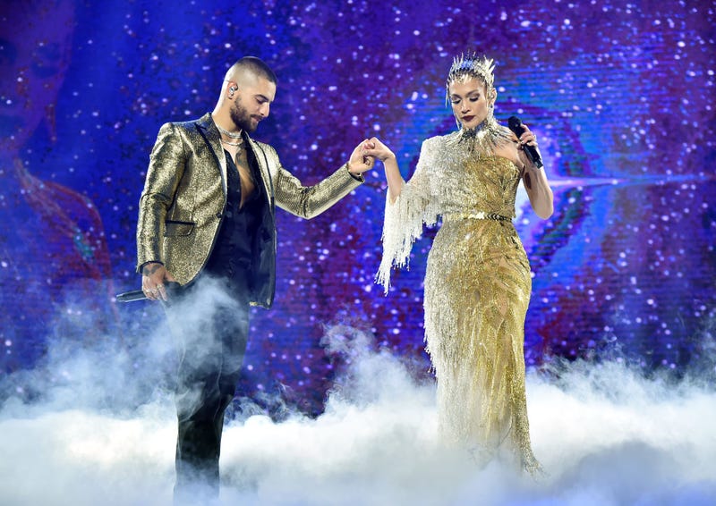 Maluma y Jennifer Lopez