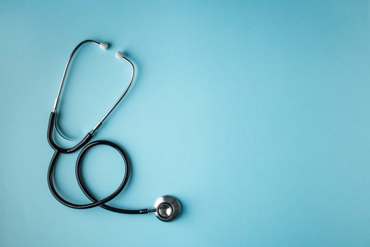 A stethoscope