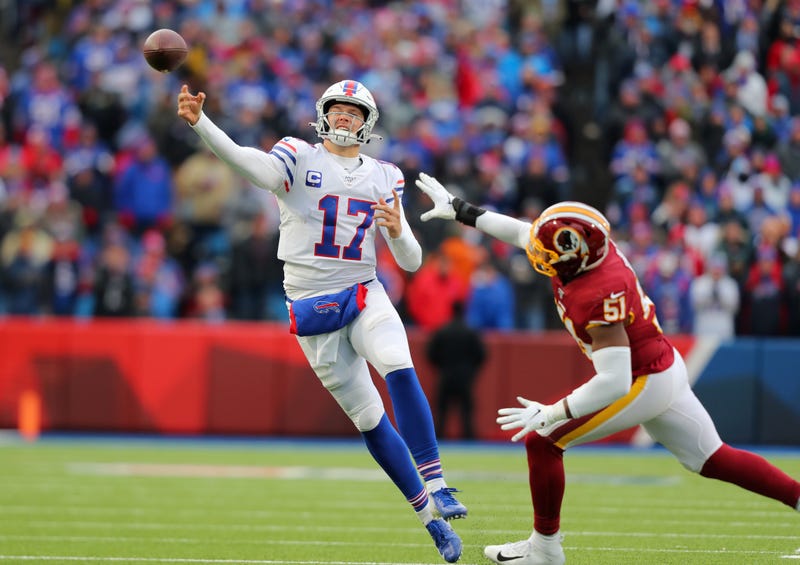 Josh Allen and the Bills bounced back for a win over the Redskins in Week 9.