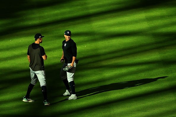 Aaron Judge, Giancarlo Stanton