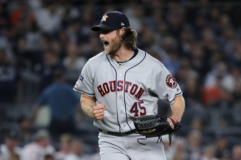 Gerrit Cole and the Astros eliminated the Yankees in the ALCS.