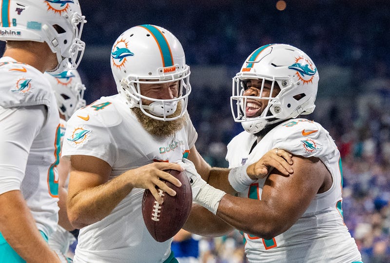 The Dolphins have won back-to-back games.