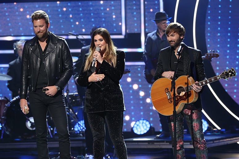 Charles Kelley, Hillary Scott and Dave Haywood of Lady A
