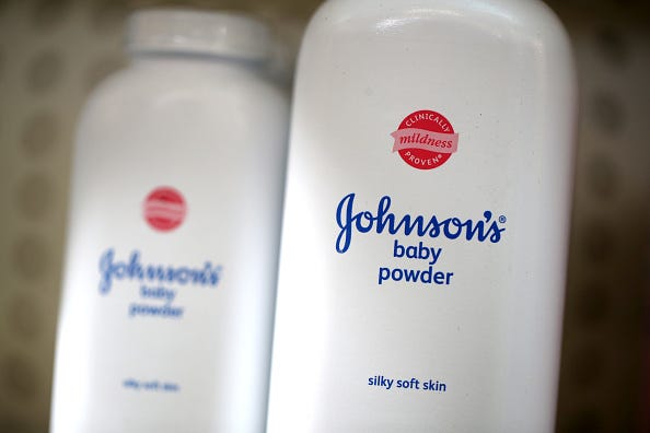Johnson's baby powder