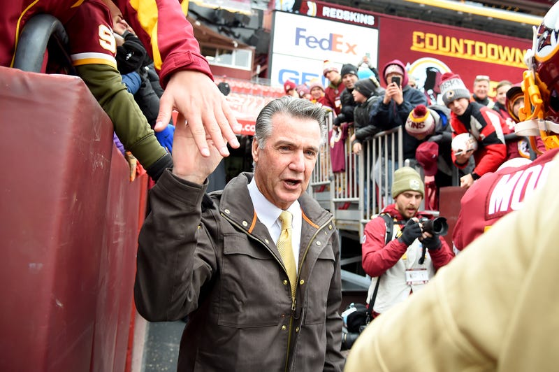 Bruce Allen is the Redskins president.