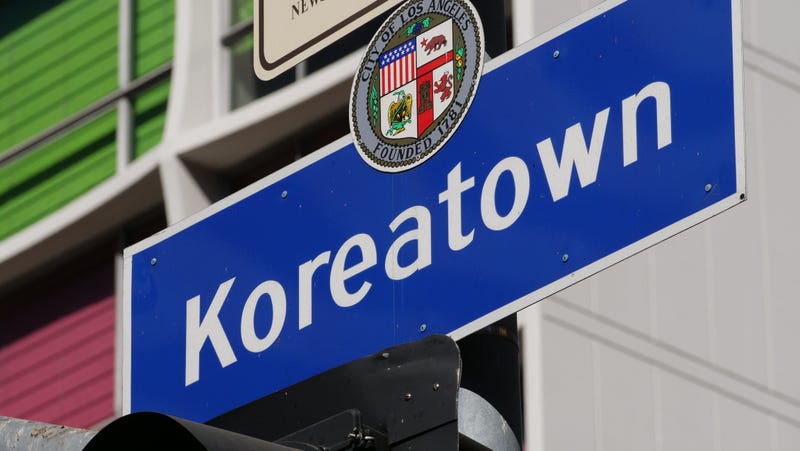 Koreatown sign.