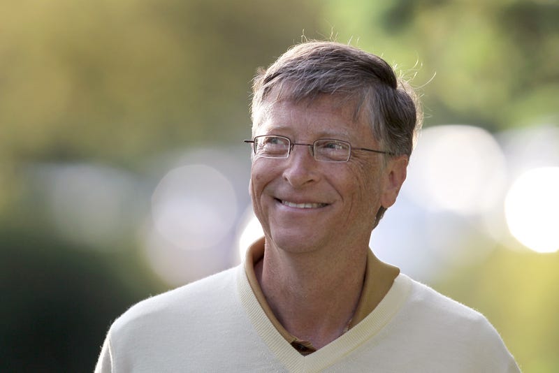 bill gates smirks