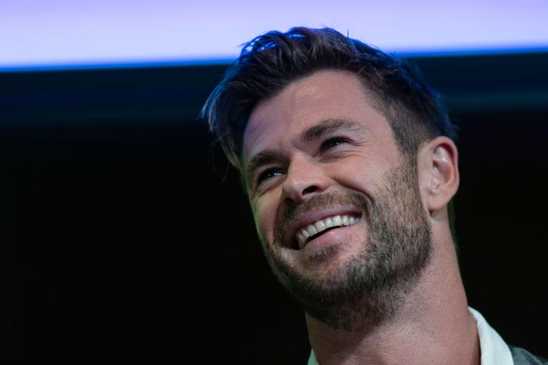 Chris Hemsworth attends a preview of Tourism Australia's latest campaign at Sydney Opera House on October 30, 2019 in Sydney, Australia.