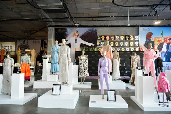 Auction of Olivia Newton John's things