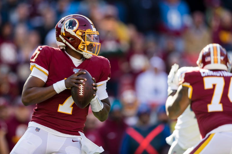 Dwayne Haskins led the Redskins to a win over the Lions.
