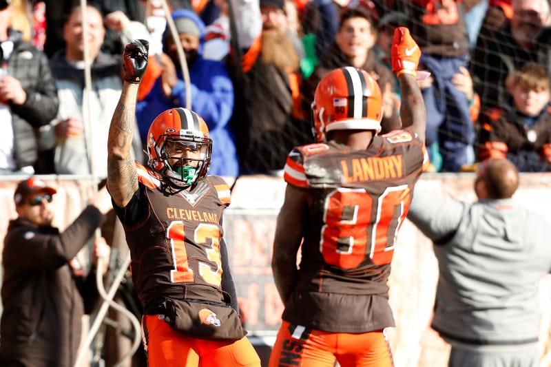 Odell Bekcham Jr. and Jarvis Landry both had touchdowns in Week 12.