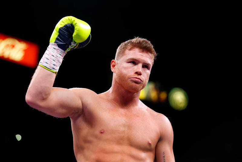 Canelo Alvarez prepares for his WBO light heavyweight title fight against Sergey Kovalev at MGM Grand Garden on November 2, 2019 in Las Vegas, Nevada. Alvarez won the title by an 11th-round knockout.