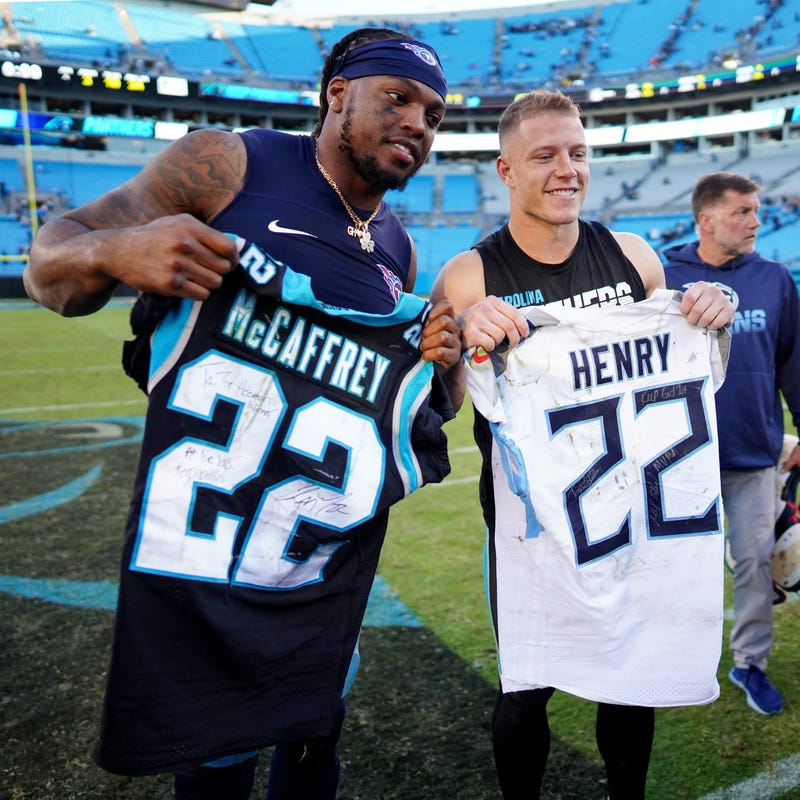 Derrick Henry and Christian McCaffrey