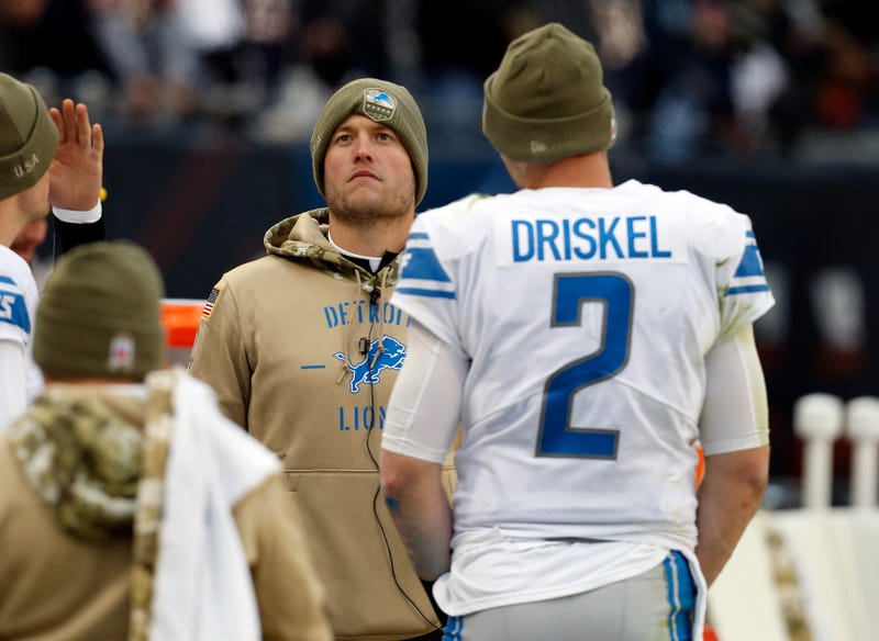 The Lions lost to the Bears in Week 10.