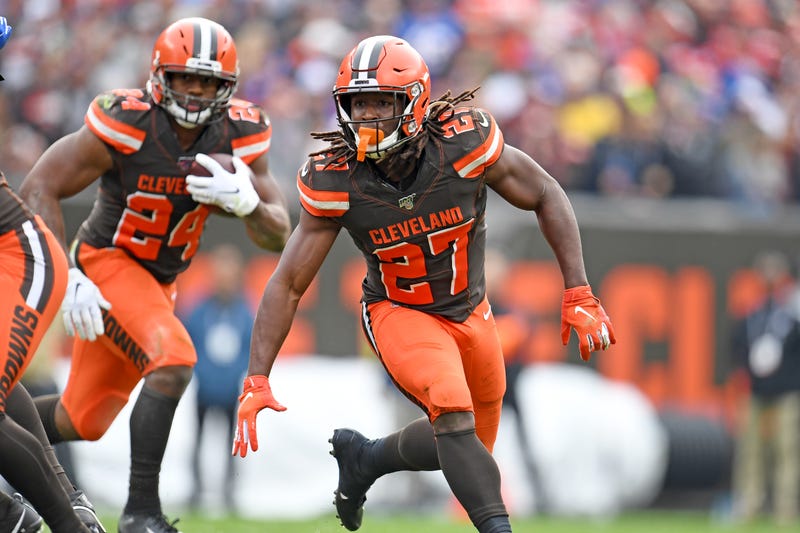 Nick Chubb and Kareem Hunt