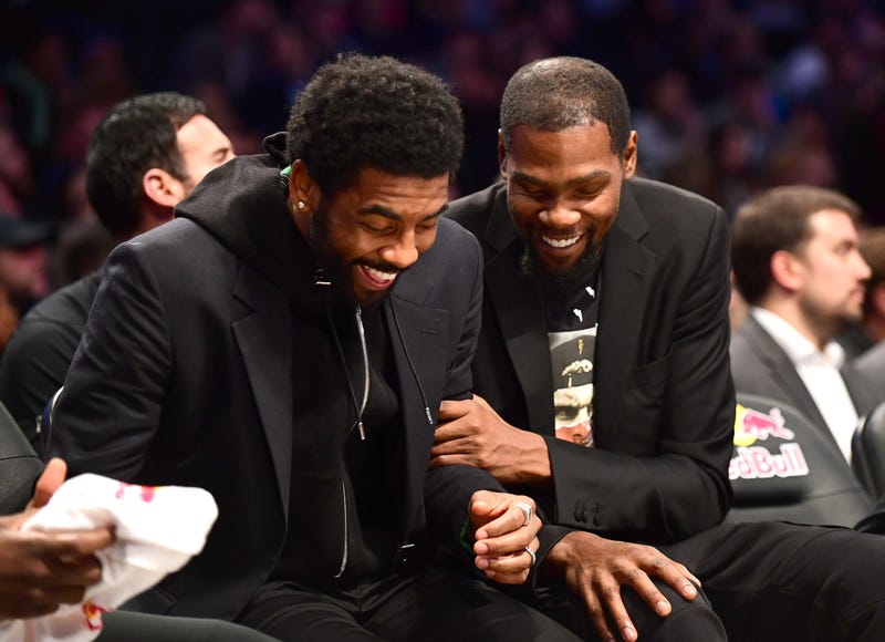Kyrie Irving and Kevin Durant