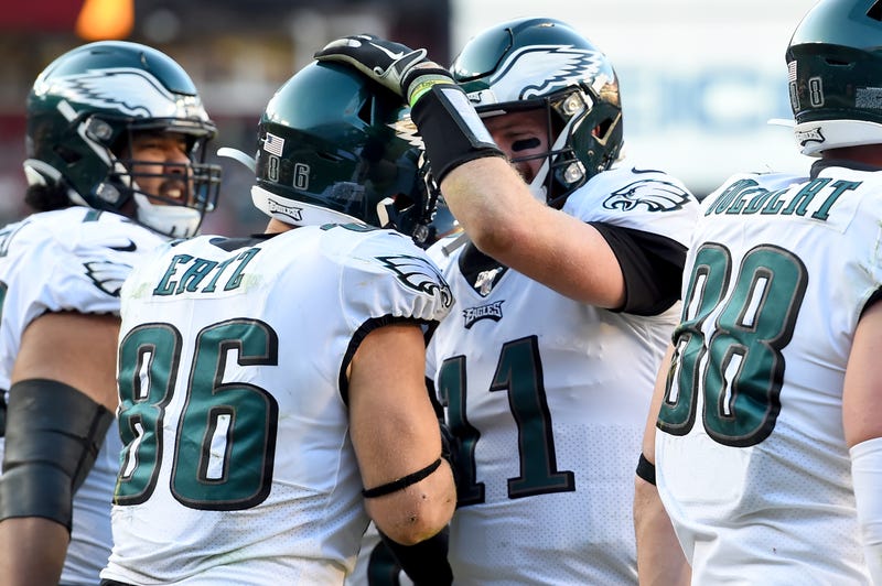 The Eagles defeated the Redskins in Week 15.